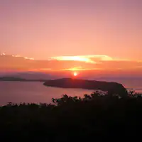 友ヶ島に沈む夕日