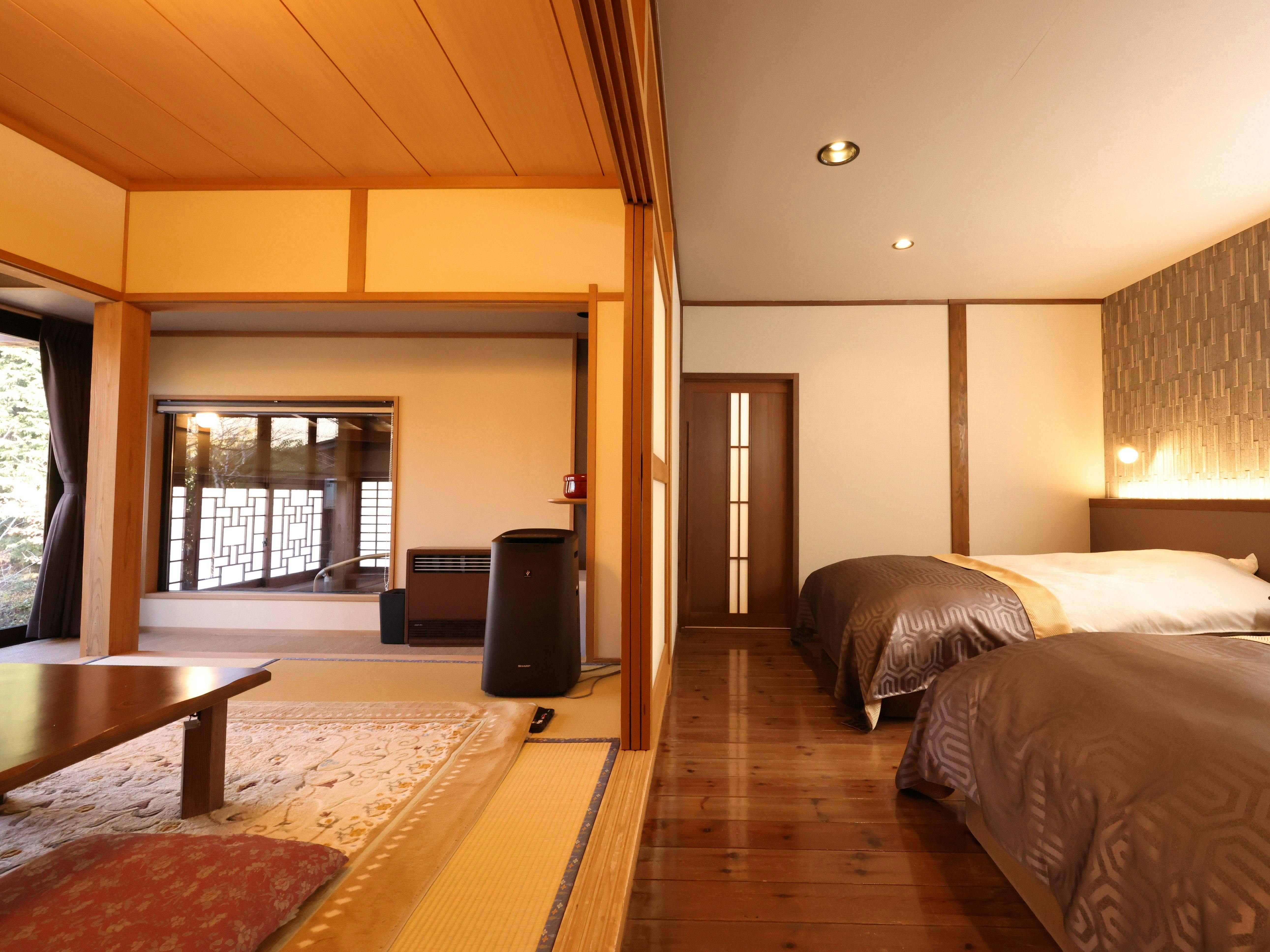 【獨棟】附半露天風呂的和洋室★2024年改修