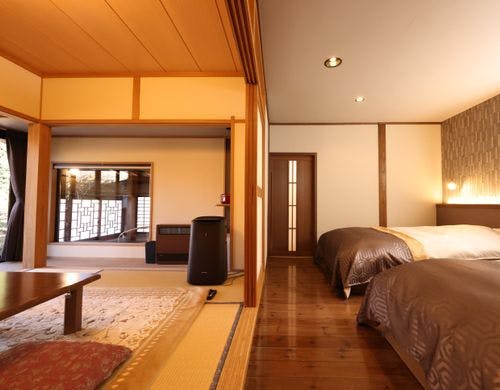 【離れ】半露天風呂付き和洋室★2024年改修