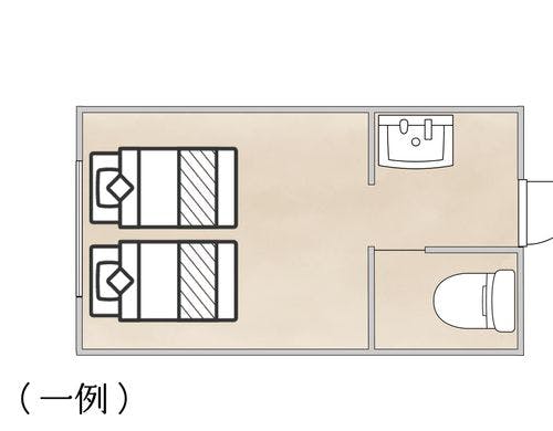 洋室間取り図（一例）