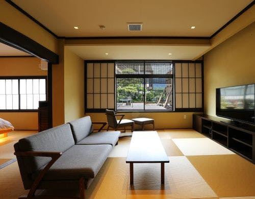 天橋立を望む「庭園テラス付き 和洋室」