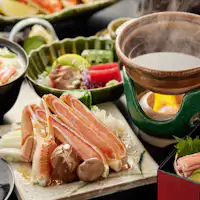 【夕食/特選蟹会席】蟹鍋 ※一例