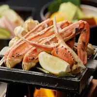 【夕食/特選蟹会席】焼き蟹 ※一例