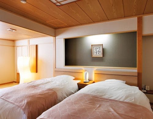 和モダン・ツインベッドルーム（禁煙）