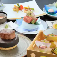 石焼ステーキがメインの華やぎ会席