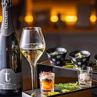 泡と前菜のペアリング