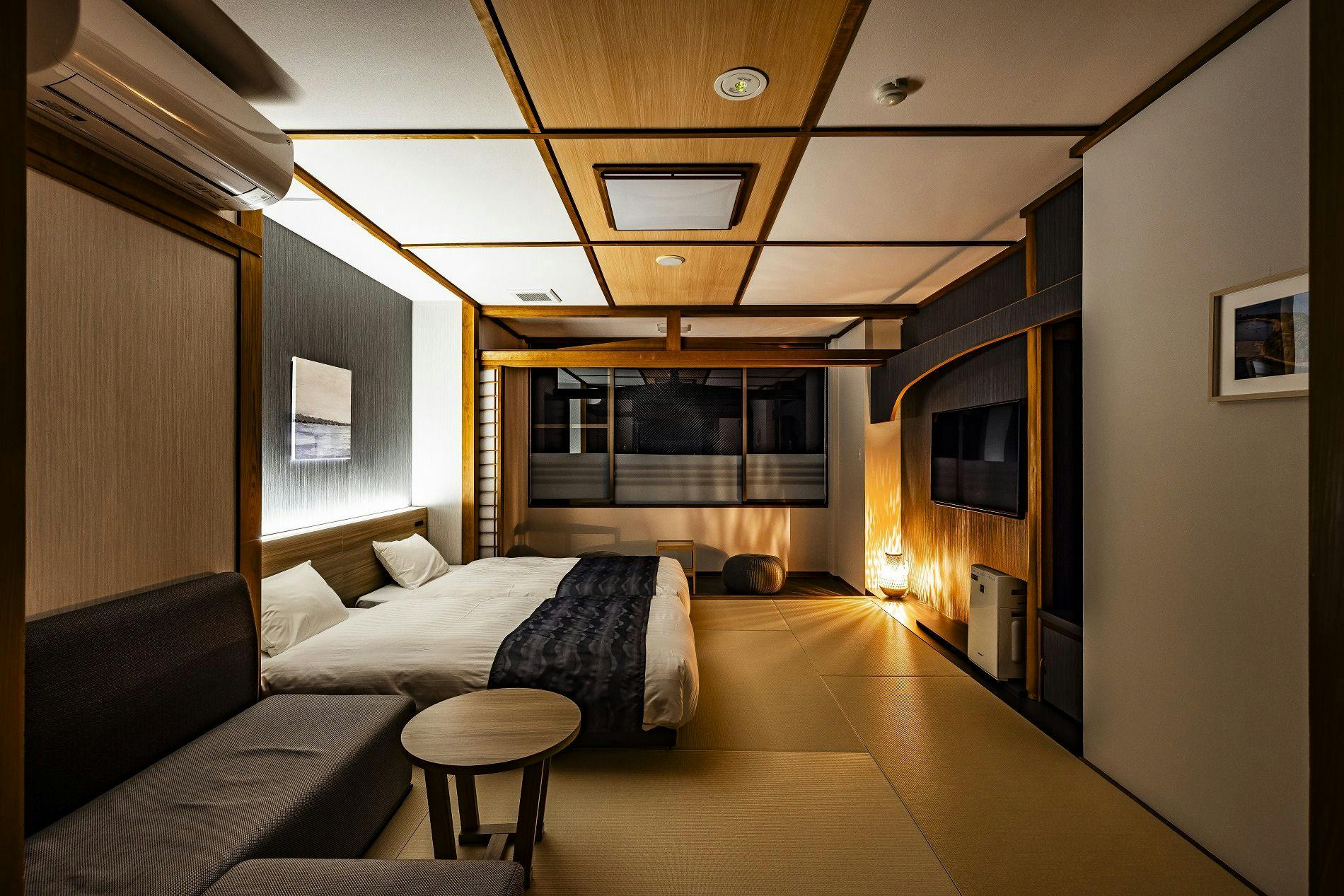 3Fローベッド和ツイン33平米（バスタブ付）