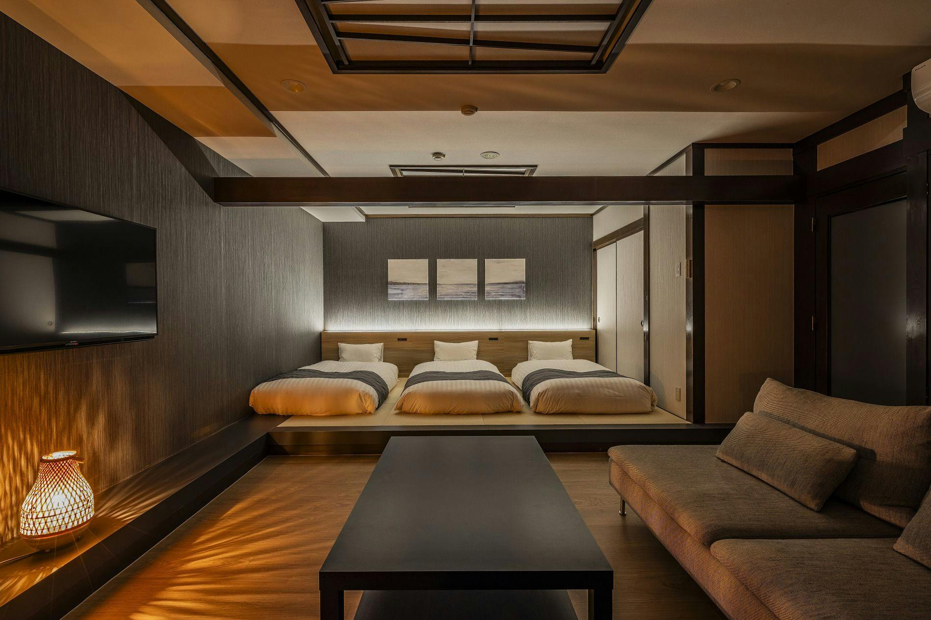 露天風呂付デラックス和洋室48平米