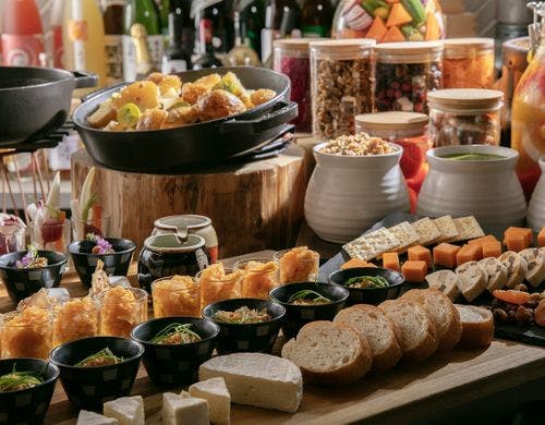 いろとりどりの発酵夜食ブッフェ