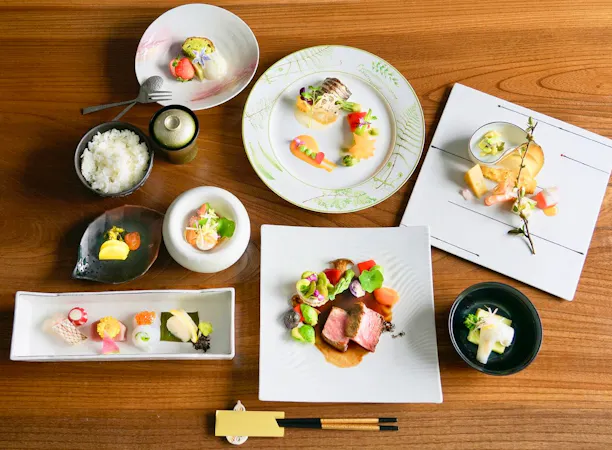 華プラン:料理全体