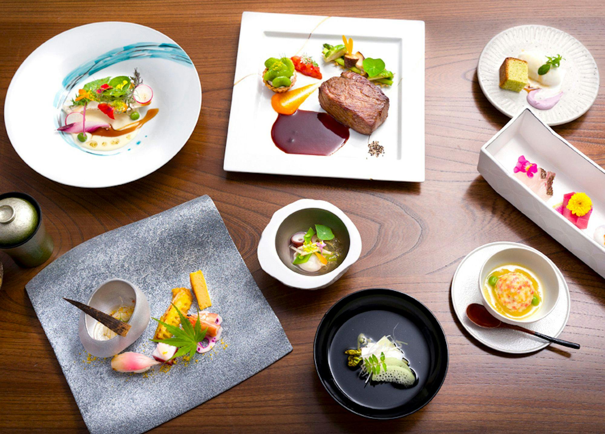 星プラン：料理全体