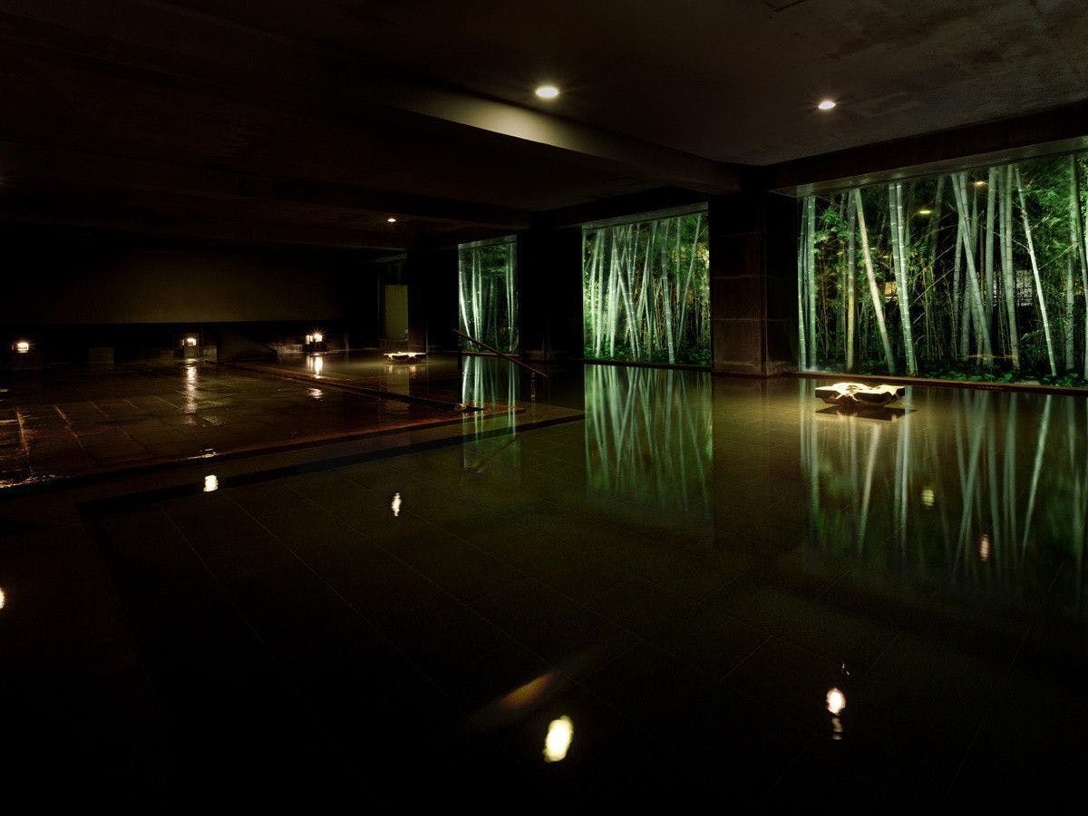 ห้องอาบน้ำสาธารณะ｜น้ำพุร้อนป่าไผ่