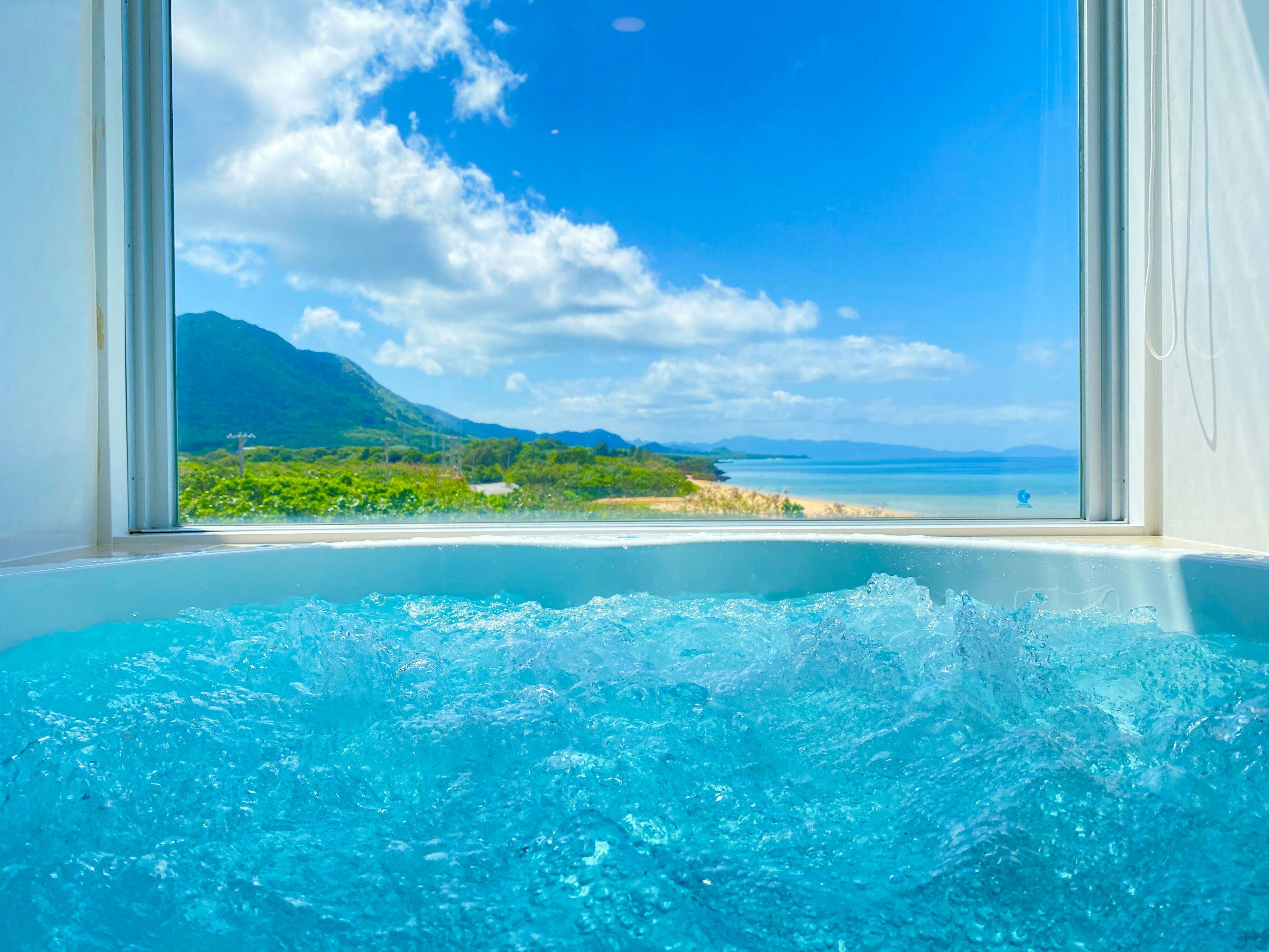 コンドミニアム。展望ジャグジー。