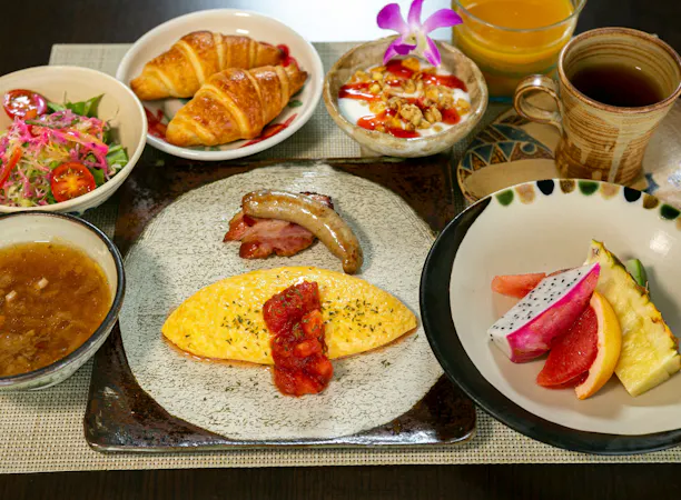 朝食
