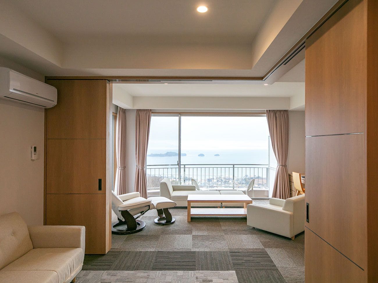 スイートルームからの眺望