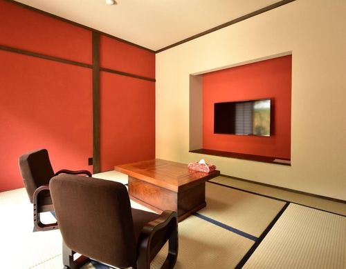 庭園風呂付き、部屋食　離れ　Suite room