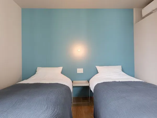 Unkai(雲海)ベッドルーム(青)