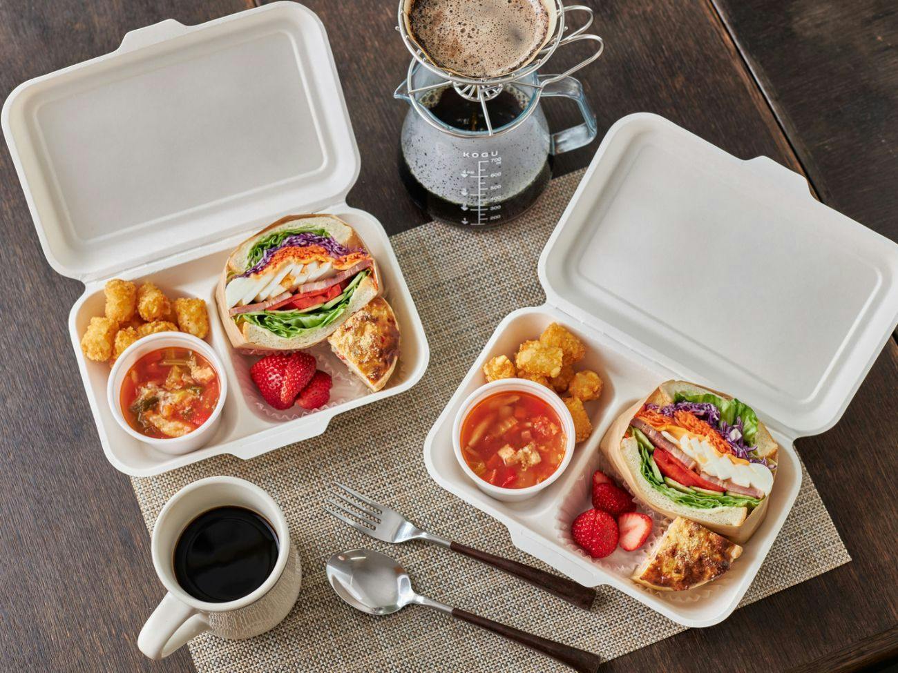 葉山のお弁当屋さんがお届けする朝食BOX
