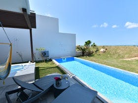 【沖縄県伊良部島の貸し別荘・コテージ・ヴィラ・コンドミニアム】フェリスヴィラスイート伊良部島・佐和田