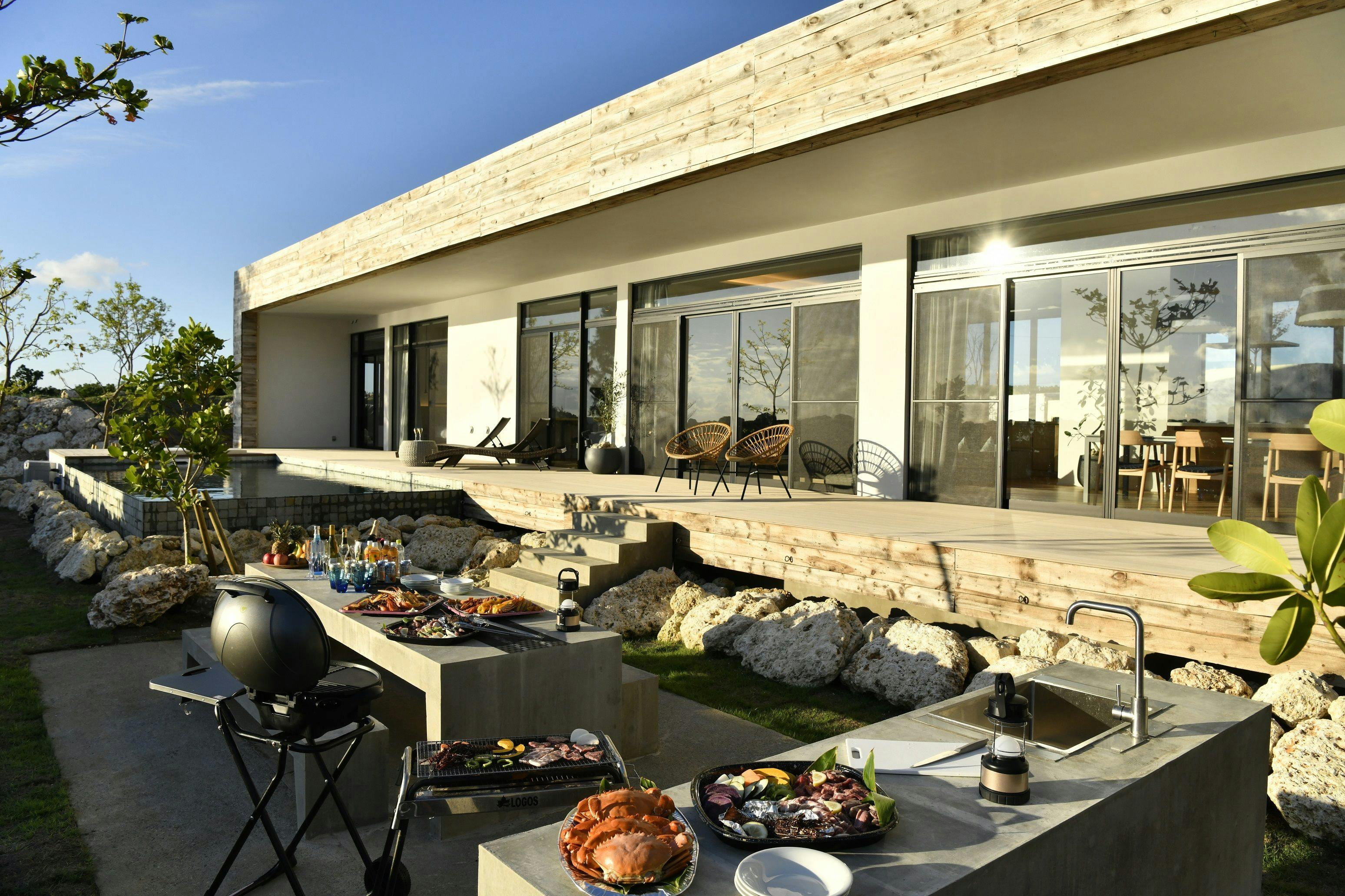 BBQ風景（離れ）