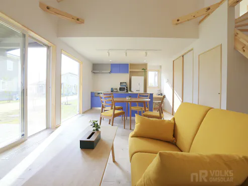 บ้านที่นำพลังงานธรรมชาติมาใช้ 【VOLKS-nR】