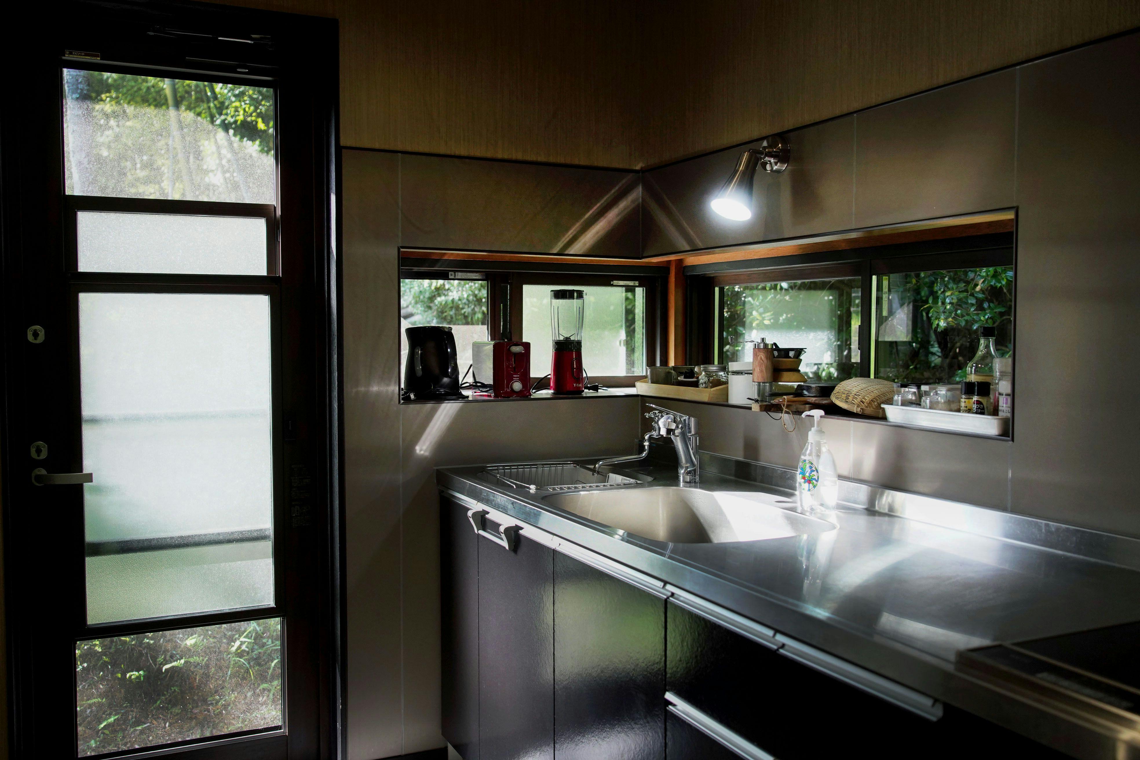 持込食材も調理できるキッチン