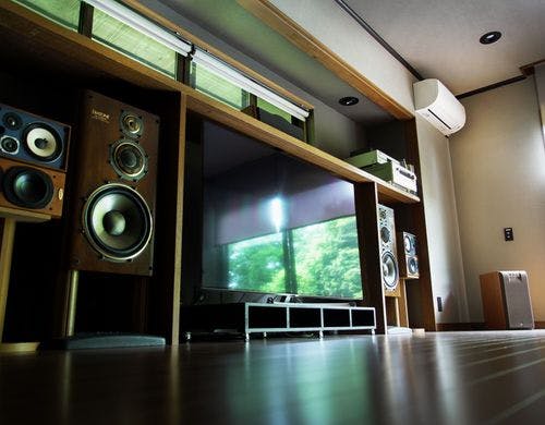 緑を感じながら寛げるリビング