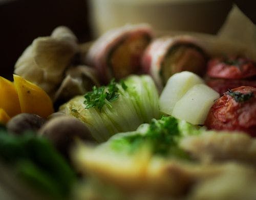 季節の蒸篭御膳。