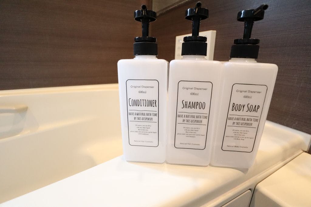 비누류도 준비되어 있습니다.