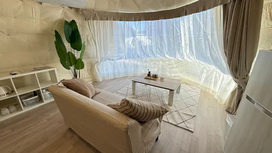 オーバルドームテント