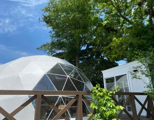 ドームテントサイト