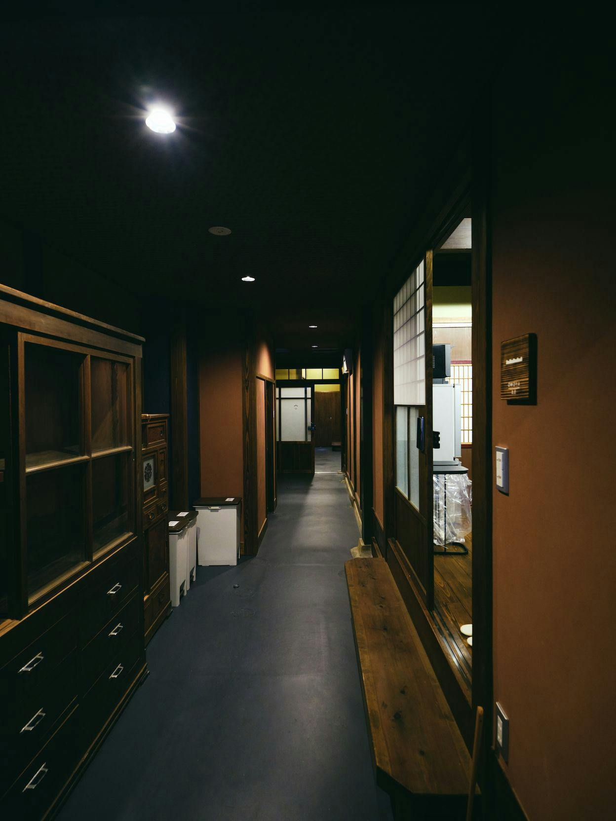 丹後街道つだ棟土間通路