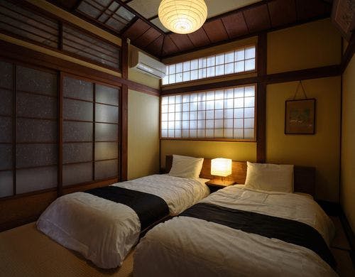 三丁町ながた棟ベッドルーム