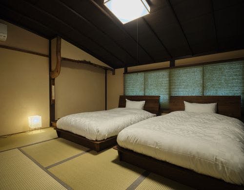 丹後街道つだ主屋棟2階ベッドルーム