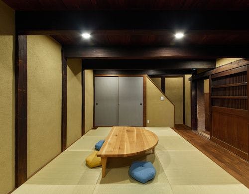 丹後街道つだ蔵棟1階リビング