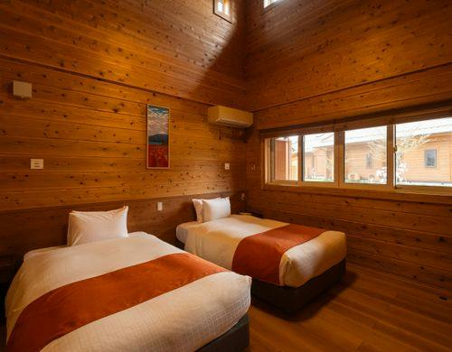 【７名様棟】シモンズ製ベッドで極上の眠り
