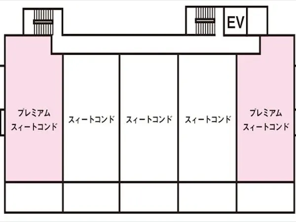 フロアガイド(プレミアムスイートコンド)