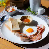 朝食(洋食)
食材のみ提供