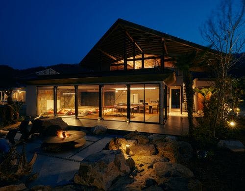 オーシャンビューの広いLDK