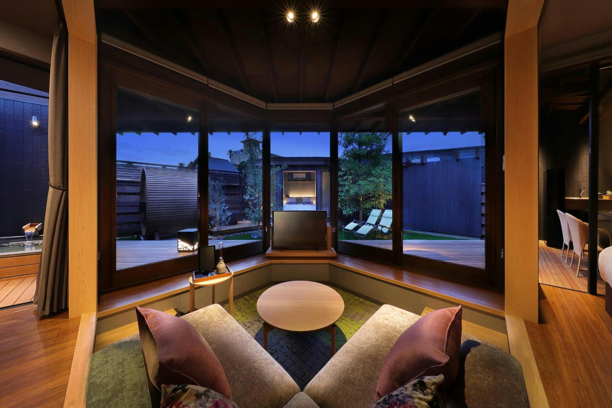 解放感タップリのリビング