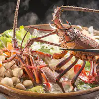 伊勢海老のポカポカ鍋