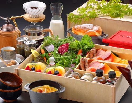 バスケット式モーニングセット