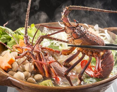 伊勢海老のポカポカ鍋