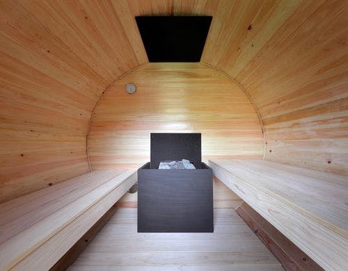 樽型のバレルサウナ