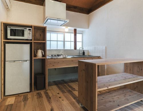 別館（hanare）１F客室のキッチン