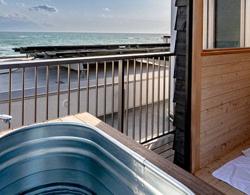 オーシャンビューサウナ&水風呂
