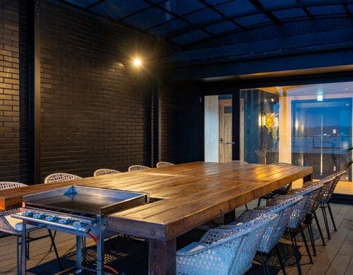 BBQグリル（ガス式）大型テーブル