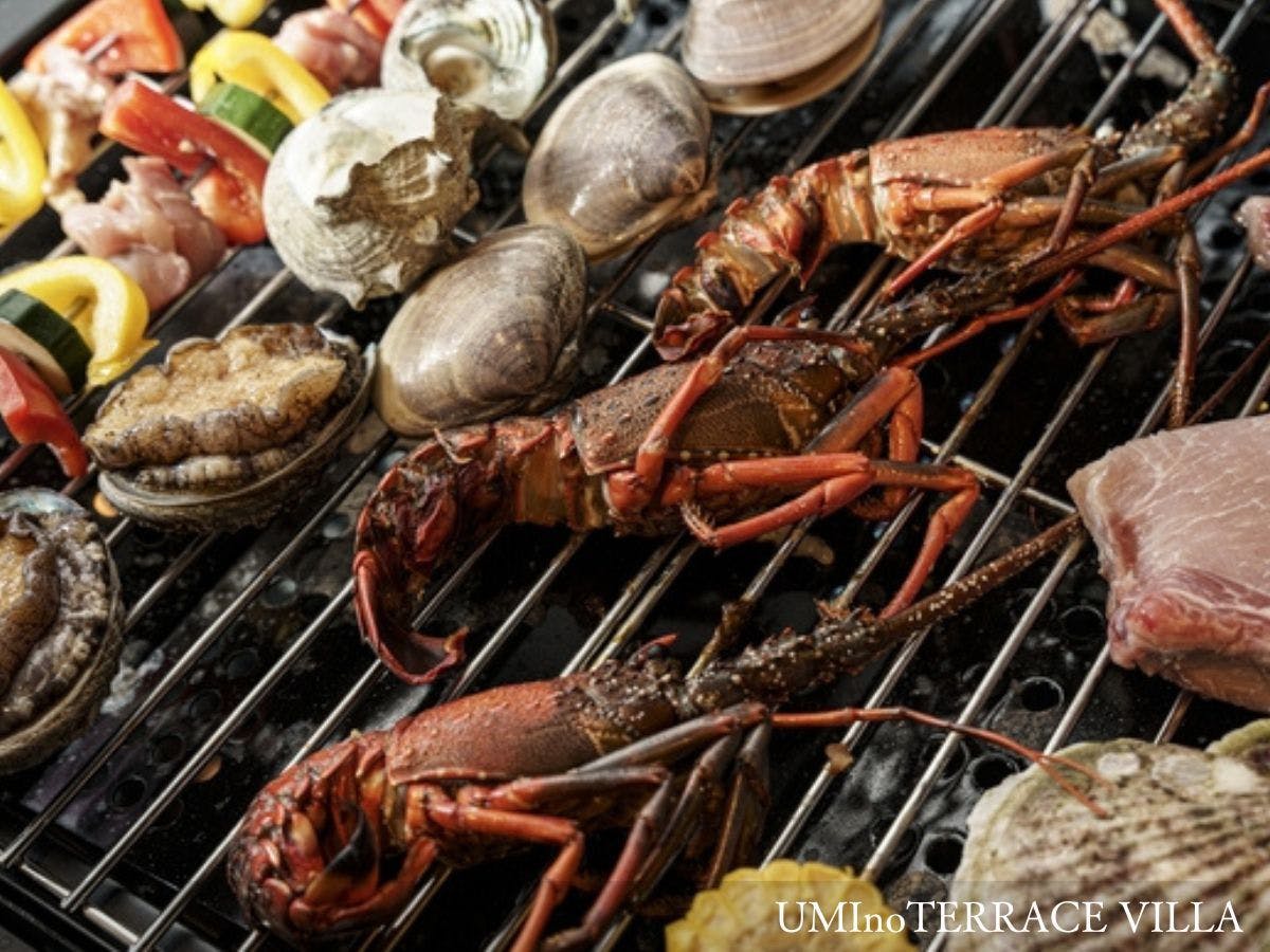 【VILLA棟】地元食材を存分に堪能プレミアム海鮮BBQプラン！伊勢海老付（BBQ機材無料）