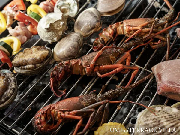 【VILLA棟】地元食材を存分に堪能プレミアム海鮮BBQプラン!伊勢海老付(BBQ機材無料)