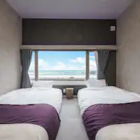 【UMInoTERRACE Chikura】ベッドルーム